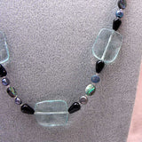 long beaded necklace unique handcrafted design