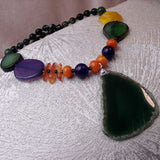 unique unusual chunky statement necklace handmade uk