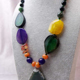 handmade chunky necklace design