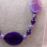 unique chunky bead statement necklace