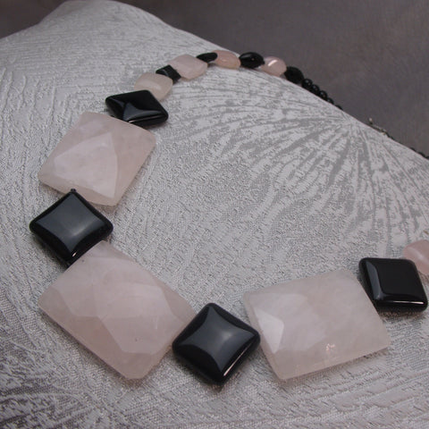 chunky statement necklace, unique semi-precious jewellery B23