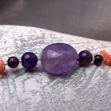 nugget of semi-precious amethyst