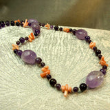 unusual semi-precious bead statement jewellery