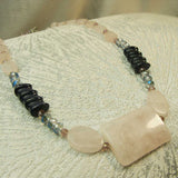 unique rose quartz necklace