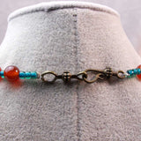 necklace clasp for carnelian necklace