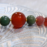 chunky beads for long necklace design