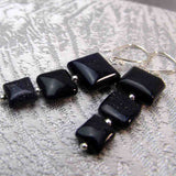 unique handcrafted blue semi-precious bead jewellery