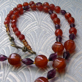 carnelian semi-precious beads