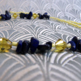 semi-precious stone beads lapis lazuli