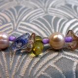crystal quartz peal beads