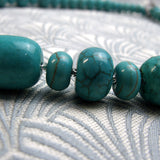 chunky turquoise beads