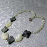 green jade handmade necklace