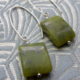 green jade semi-precious beads