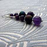 handmade semi-precious stone earrings uk