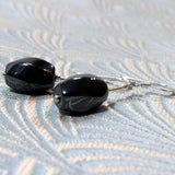 hematite semi-precious stone earrings uk