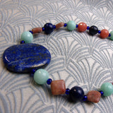 lapis lazuli handmade necklace uk
