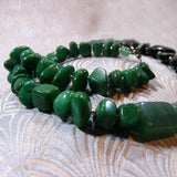 green jade nuggets