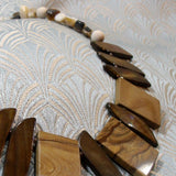semi-precious stone jewellery handmade uk with agate