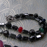 semi-precious hematite beads
