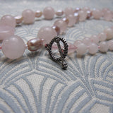 pink necklace clasp
