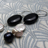 long drop earrings uk, statement earrings, handmade earrings