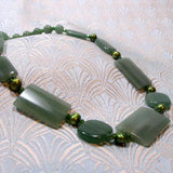 unique green aventurine necklace design