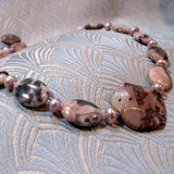 unique jasper handmade sale jewellery, pretty semi-precious handmade sale necklace