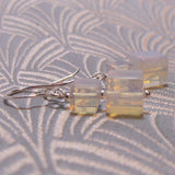 short opal quartz earrings uk