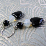 unique handmade semi-precious stone earrings