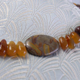 jasper carnelian semi-precious gemstones