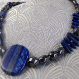 handmade semi-precious gemstone necklace