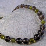 semi-precious gemstone beaded necklace