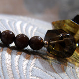 smoky quartz beads