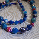 semi-precious handmade jewellery sale, sale necklace 946