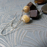 Semi-precious handmade jewellery sale, sale earrings STE25