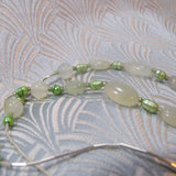 sterling silver jade beads