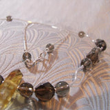 smoky quartz semi-precious gemstone beads