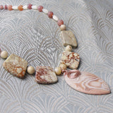 semi-precious gemstone jewellery, agate necklace, pendant necklace