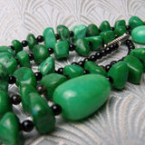 green gemstone bead, green gemstone jewellery