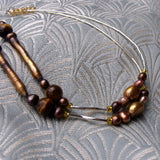 sterling silver gemstone necklace design