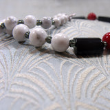 white howlite gemstone beads