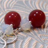 handmade earrings semi-precious gemstones