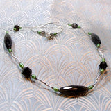 semi-precious gemstone necklace design