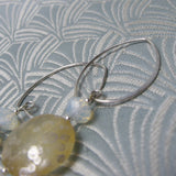 long handmade statement earring hooks