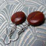 handmade short semi-precious earrings uk