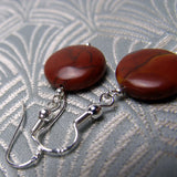 semi-precious stone earrings handmade uk