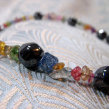 cracked crystal beads