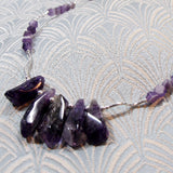 amethyst necklace handmade uk