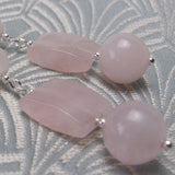 rose quartz pink beads