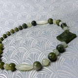 jade necklace handmade new jade and russian jade beads